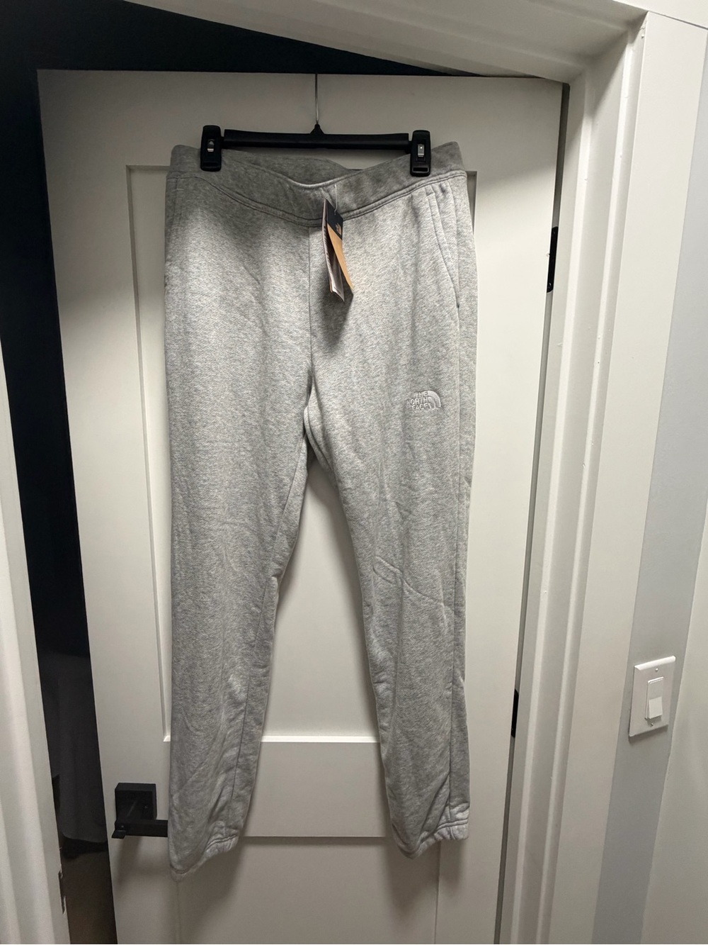 The North Face Light Gray Men's Fleece Joggers